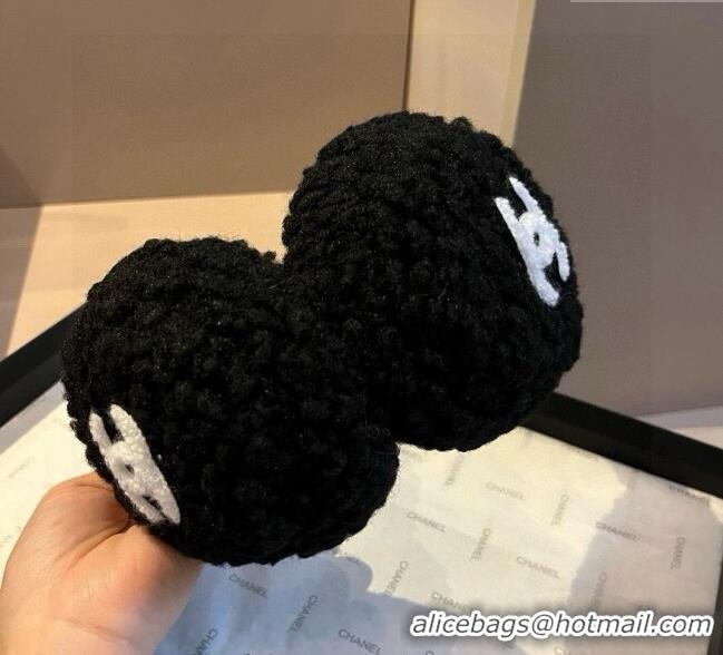 Well Crafted Discount Chanel Earmuff CH111204 Black 2025