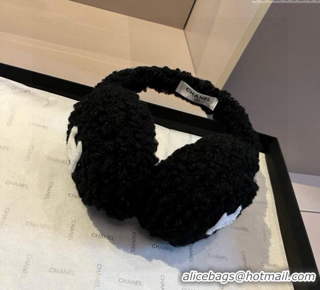 Well Crafted Discount Chanel Earmuff CH111204 Black 2025