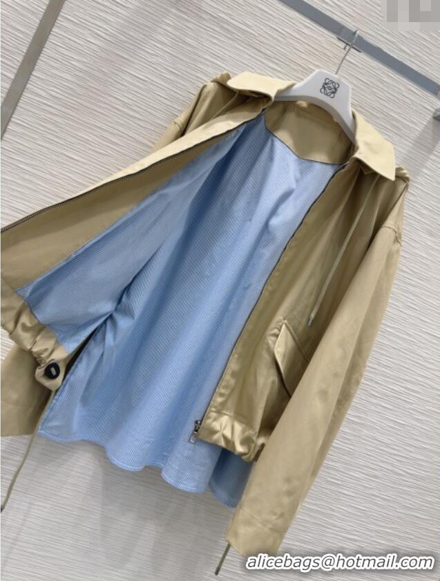 Luxury Cheap Loewe Jacket L82922 Beige/Blue 2025