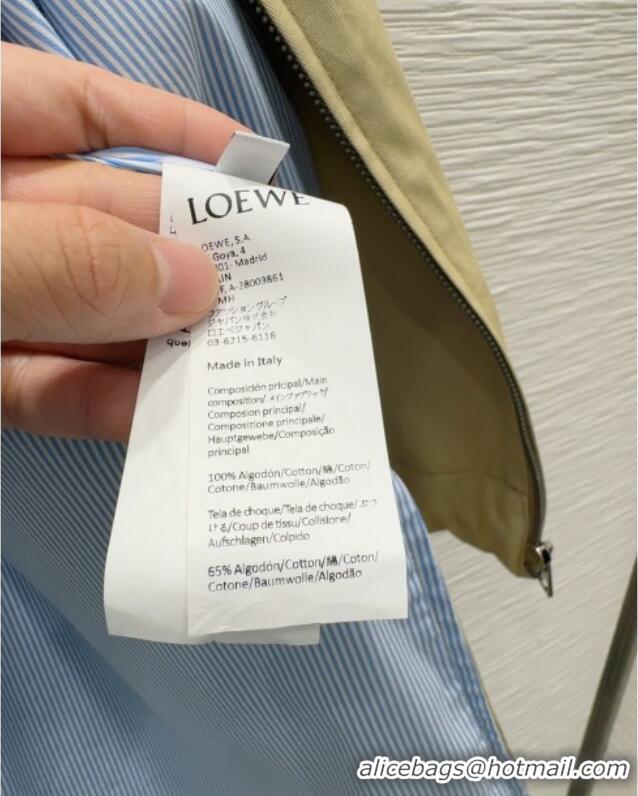 Luxury Cheap Loewe Jacket L82922 Beige/Blue 2025
