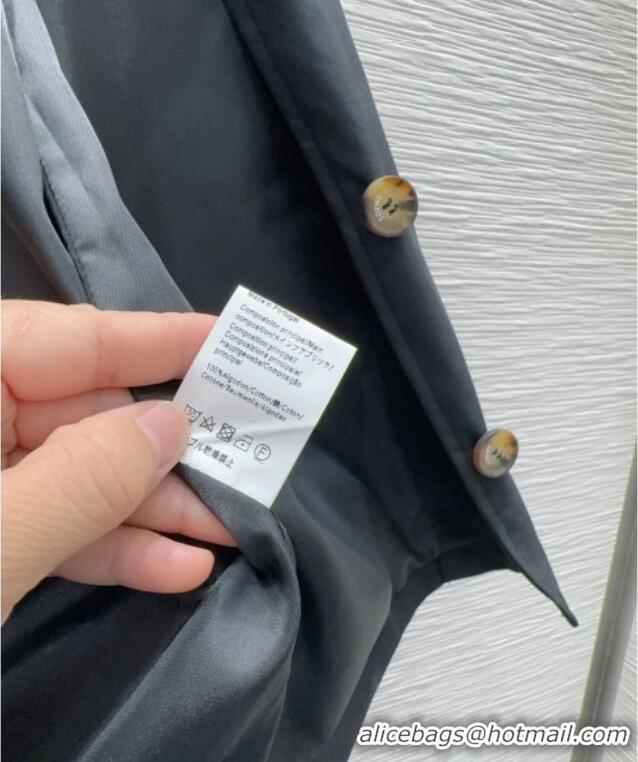 Market Sells Loewe Cotton Jacket LW101501 Black 2025