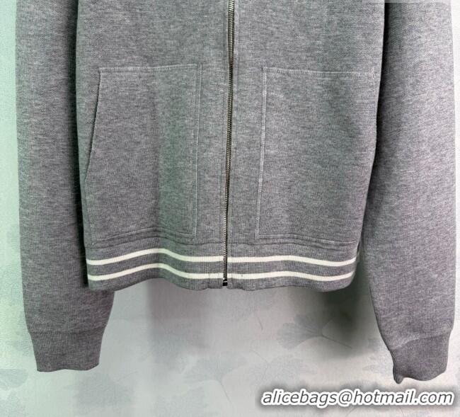 Buy Inexpensive Miu Miu Wool Jacket 0814 Grey/Black 2025