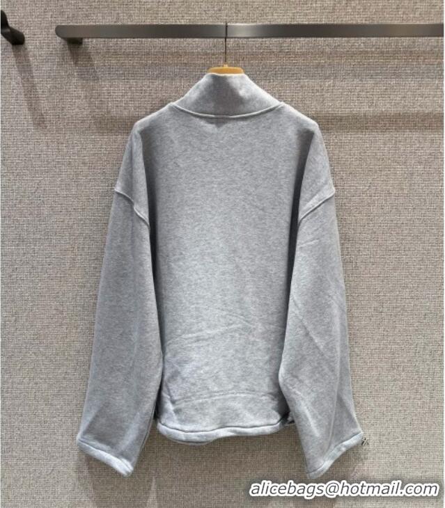 Unique Discount Miu Miu Cotton Jacket 0814 Grey 2025