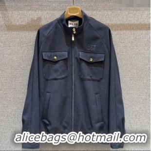 ​Best Price Miu Miu Jacket 0814 Dark Grey 2025
