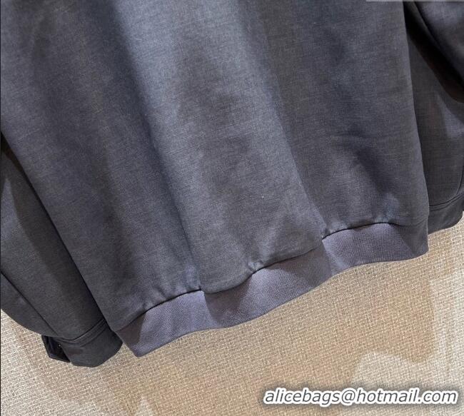 ​Best Price Miu Miu Jacket 0814 Dark Grey 2025