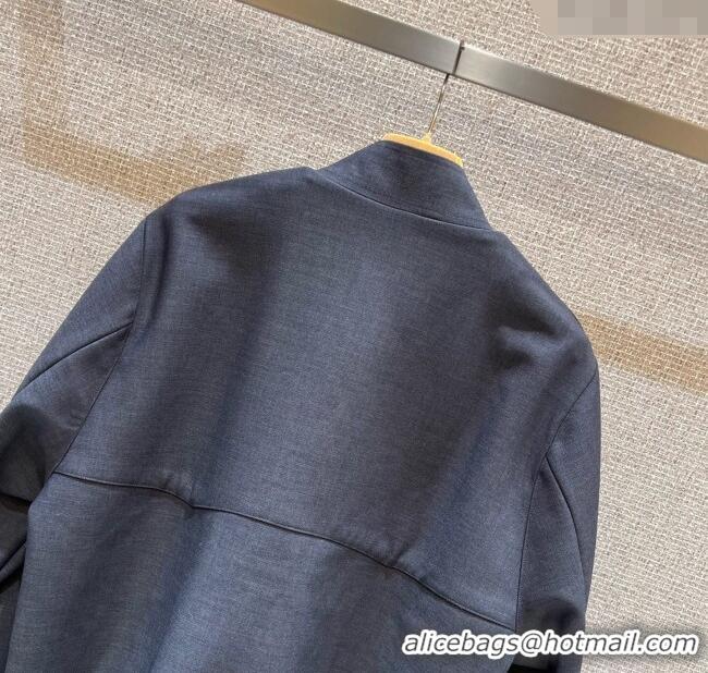 ​Best Price Miu Miu Jacket 0814 Dark Grey 2025