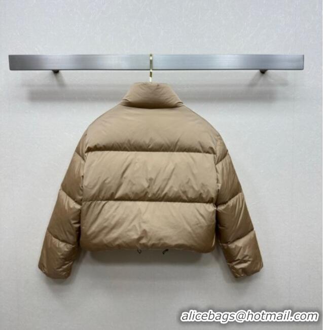 Buy New Cheap Miu Miu Down Jacket 0814 Beige 2025