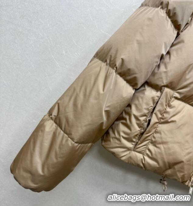 Buy New Cheap Miu Miu Down Jacket 0814 Beige 2025
