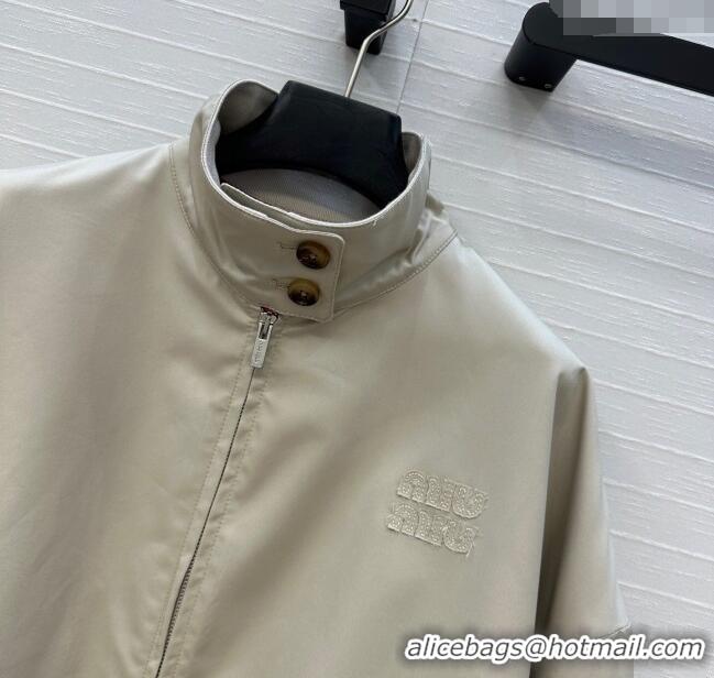 Well Crafted Miu Miu Wool Jacket 0814 Khaki 2025