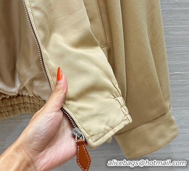 Super Quality Miu Miu Cotton Jacket 0814 Beige 2025