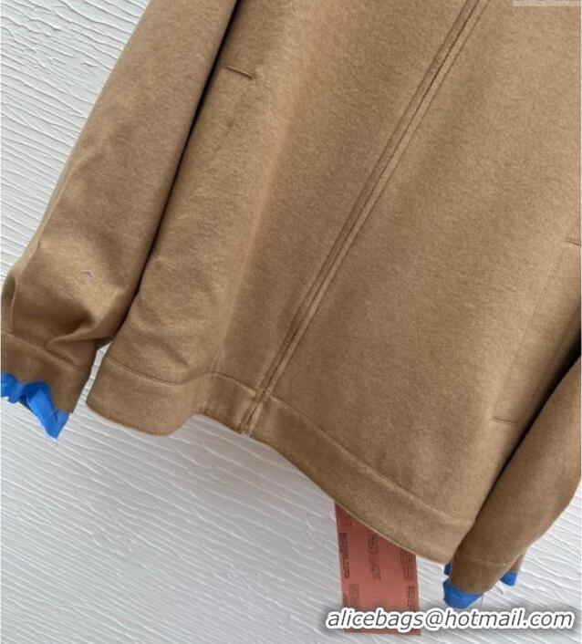 ​Best Quality Miu Miu Jacket 0814 Brown/Blue 2025