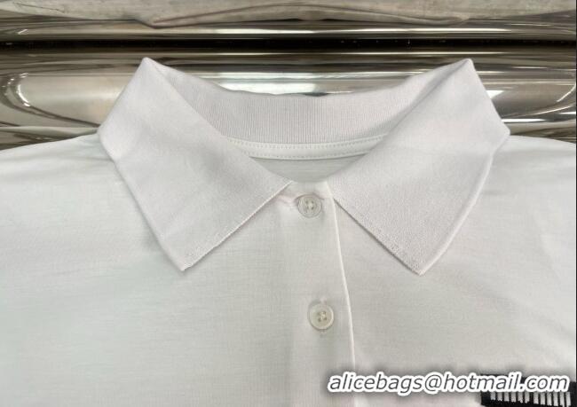 Buy Fashionable Miu Miu Sweatshirt 0813 White 2025