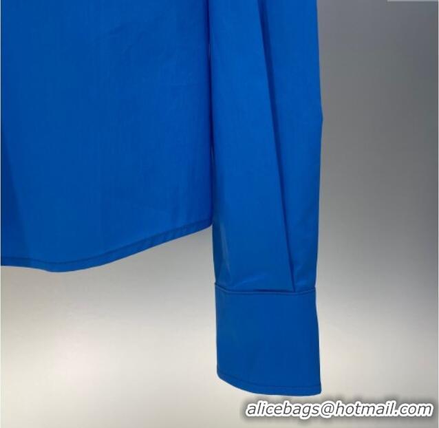 Luxury Discount Miu Miu Shirt M072535 Blue 2025