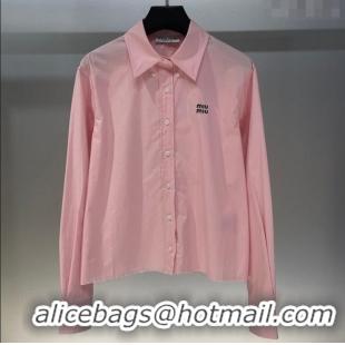 Buy Inexpensive Miu Miu Shirt M072535 Pink 2025