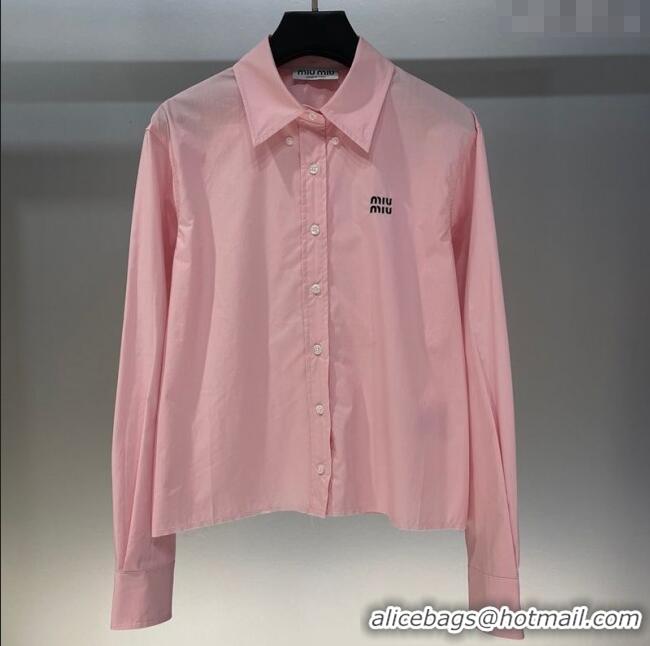 Buy Inexpensive Miu Miu Shirt M072535 Pink 2025