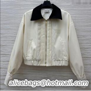 Grade Promotional Miu Miu Jacket M82141 Beige 2025