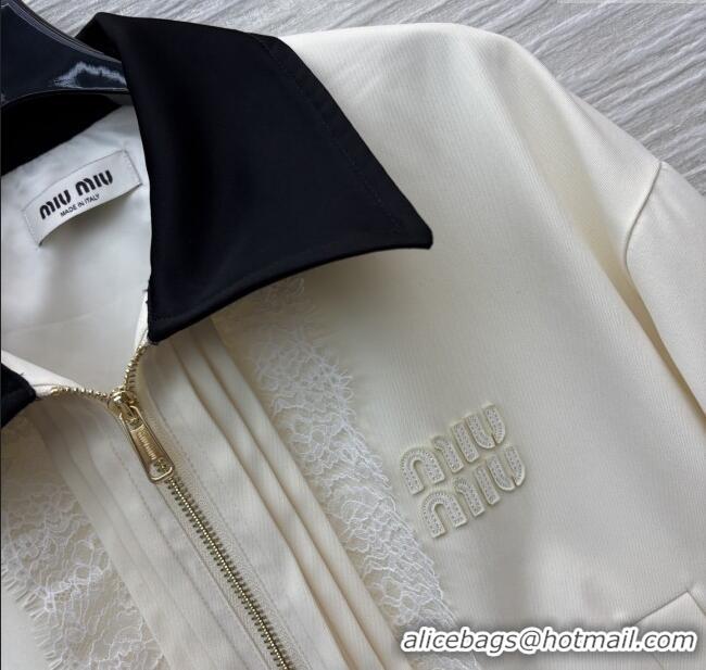 Grade Promotional Miu Miu Jacket M82141 Beige 2025