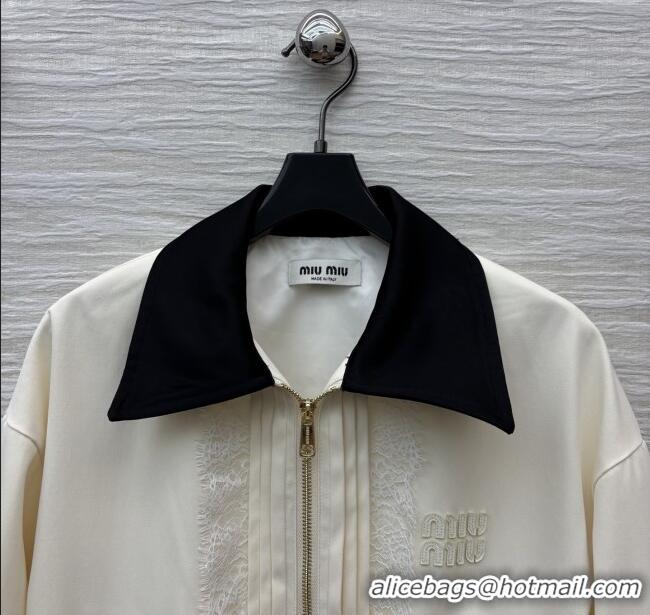 Grade Promotional Miu Miu Jacket M82141 Beige 2025
