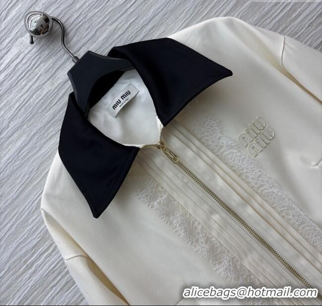Grade Promotional Miu Miu Jacket M82141 Beige 2025