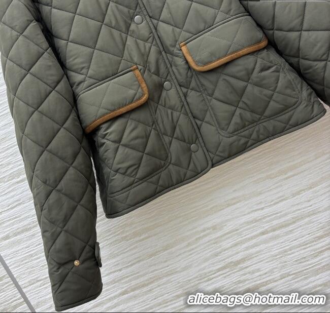 Fashion Discount Miu Miu Padded Jacket M82101 Green 2025