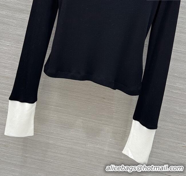 Top Quality Miu Miu Shirt M82103 Black 2025