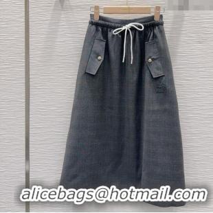 Top Quality Miu Miu Skirt M082918 Grey 2025