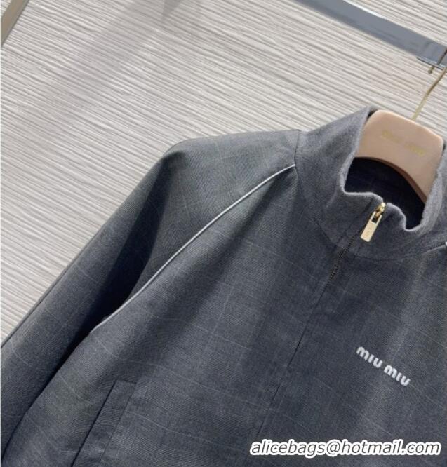 Traditional Specials Miu Miu Jacket M082919 Grey 2025