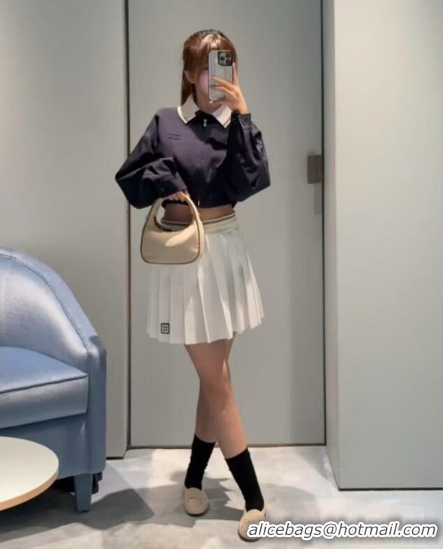 Luxury Discount Miu Miu Short Jacket M090104 Blue 2025