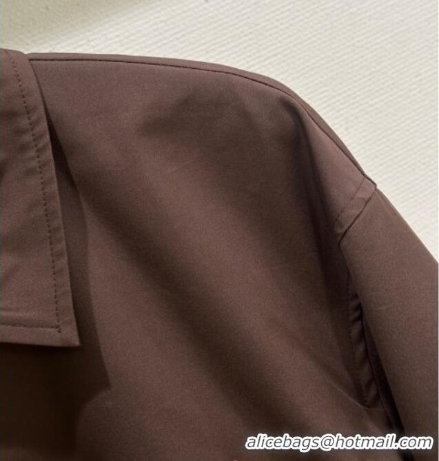 Top Quality Miu Miu Jacket MIU090311 Coco Brown 2025