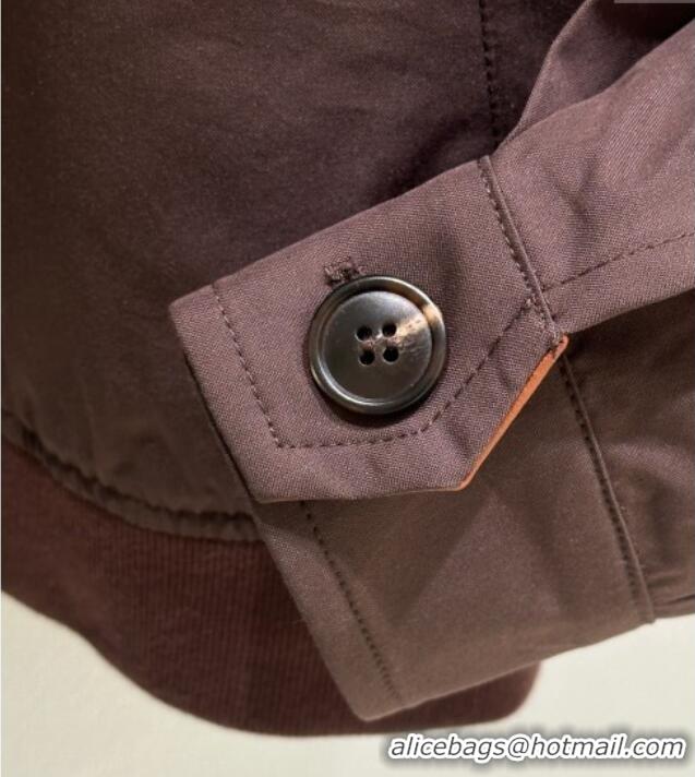 Top Quality Miu Miu Jacket MIU090311 Coco Brown 2025