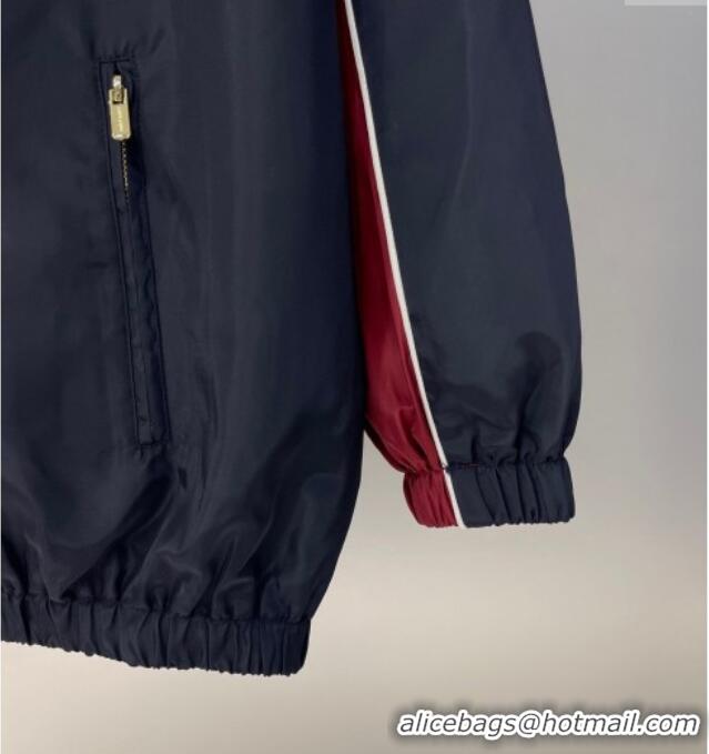 ​Good Taste Miu Miu Patchwork Jacket MIU0903027 Red/Blue 2025