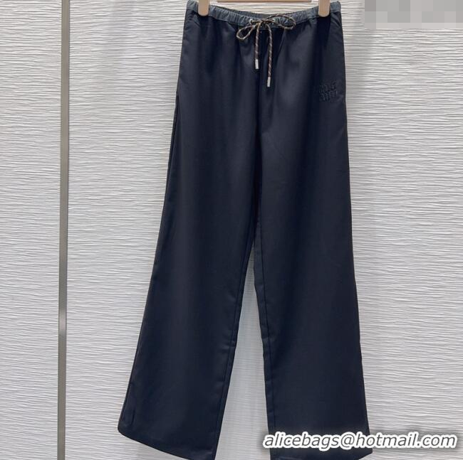 Buy Discount Miu Miu Pants MIU0903024 Black 2025