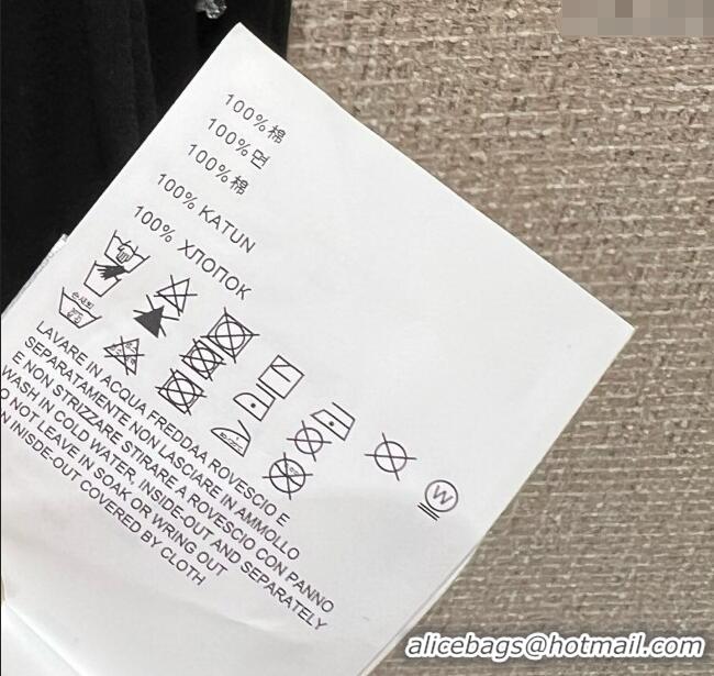 Super Quality Miu Miu Cotton Dress with Strass MIU0903028 Black 2025