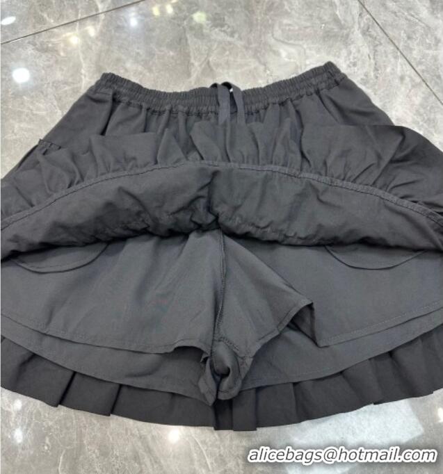 ​Luxury Discount Miu Miu Layer Mini Skirt MIU090331 Brown/Grey 2025