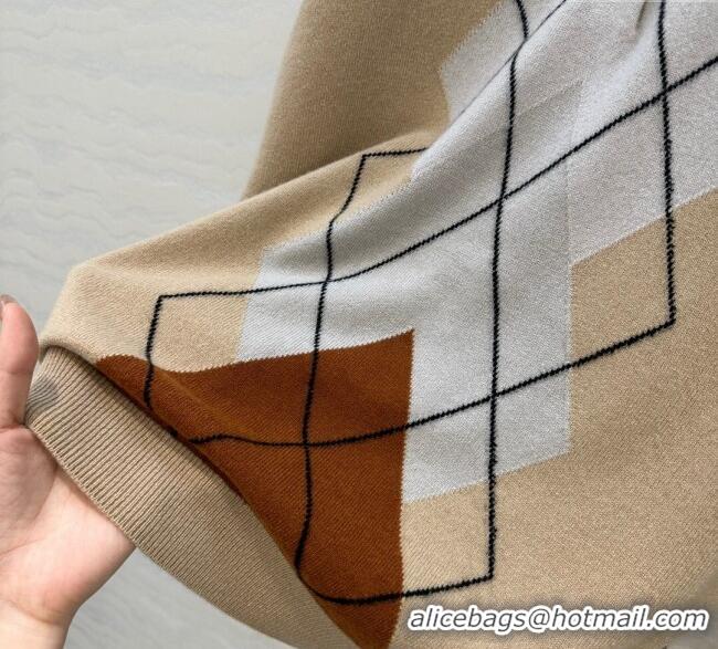 Buy Discount Miu Miu Wool Cashmere Sweater MIU090331 Beige 2025