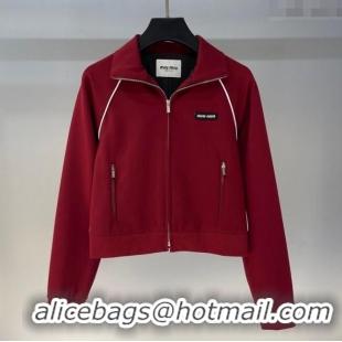 Unique Grade Miu Miu Cotton Jacket MIU090332 Red 2025