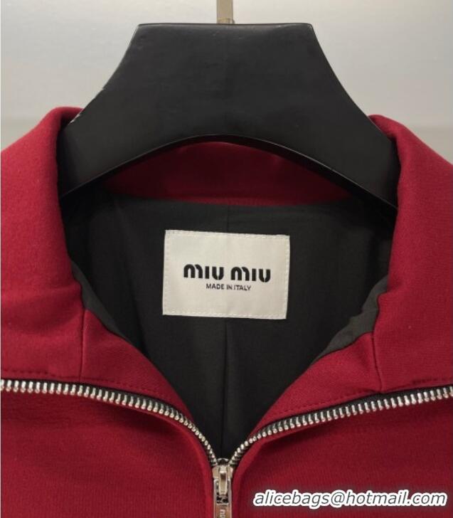 Unique Grade Miu Miu Cotton Jacket MIU090332 Red 2025