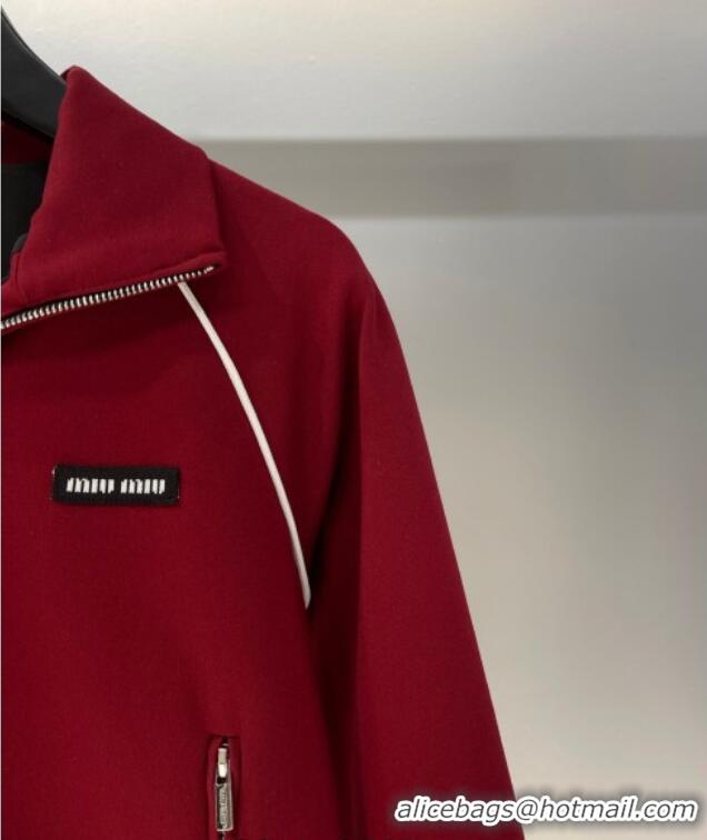 Unique Grade Miu Miu Cotton Jacket MIU090332 Red 2025