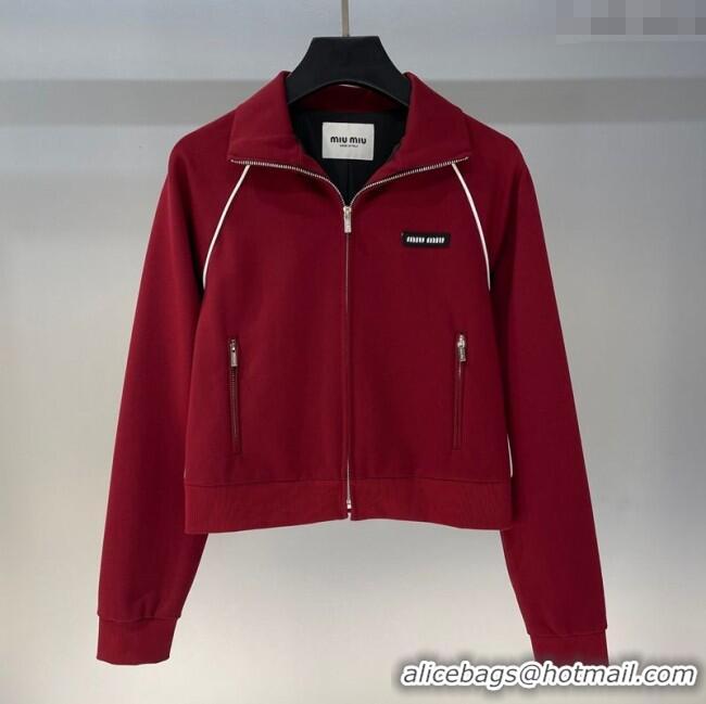 Unique Grade Miu Miu Cotton Jacket MIU090332 Red 2025