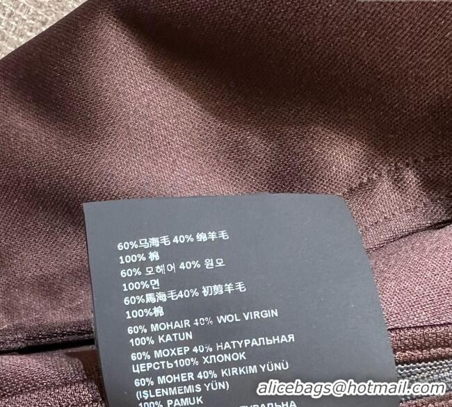 Low Price Miu Miu Mohair Wool Jacket MIU090334 Grey 2025