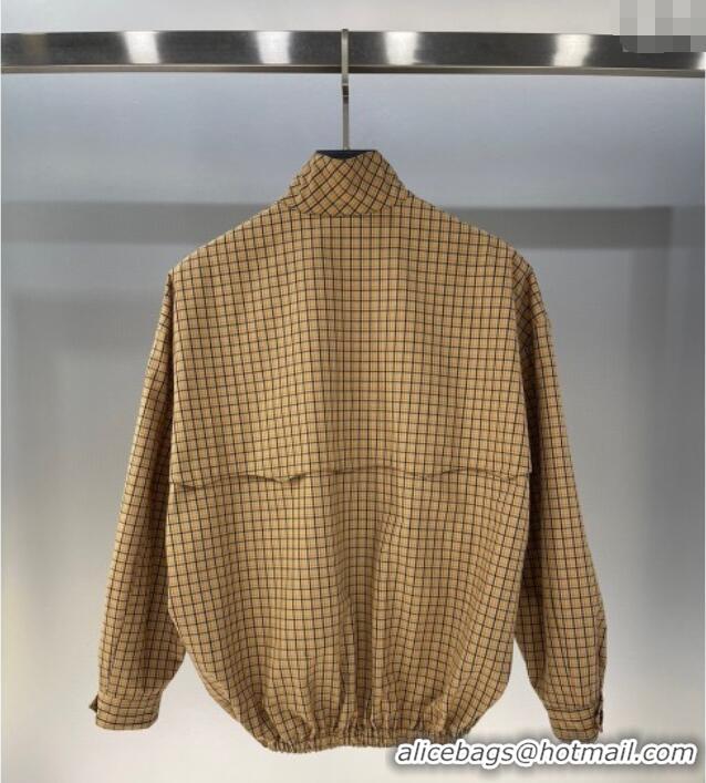 Market Sells Miu Miu Plaid Jacket M091814 Yellow 2025