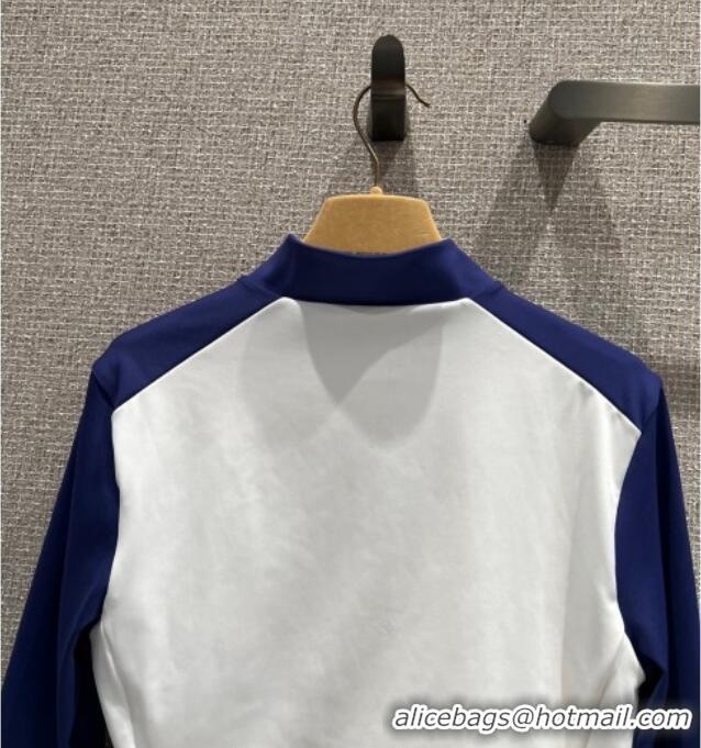 Top Design New Balance x Miu Miu Cotton Shirt M091810 Blue/White 2025