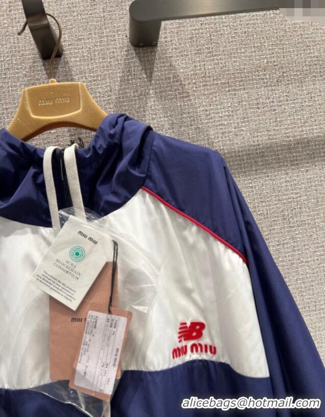 ​Reasonable Price New Balance x Miu Miu Cotton Jacket M091810 Blue 2025