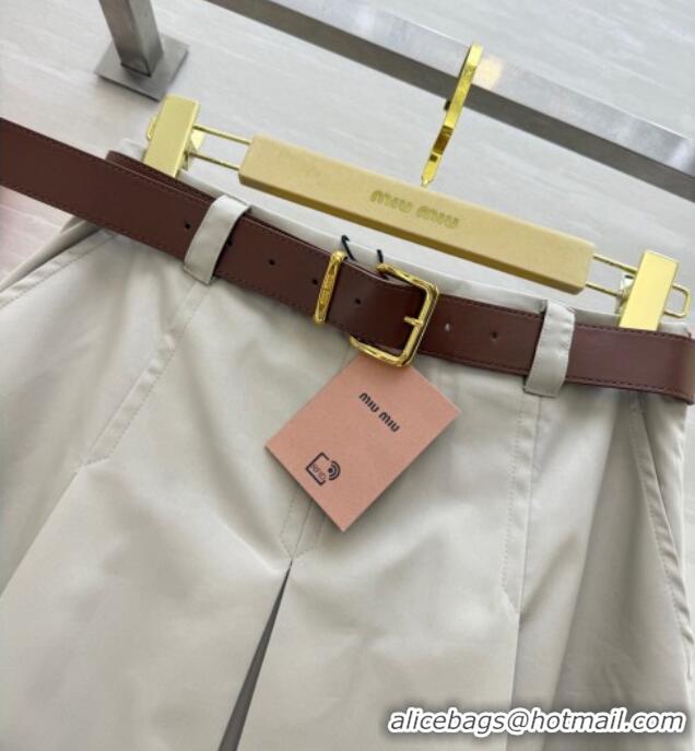 Famous Brand Miu Miu Skirt M091816 Grey 2025