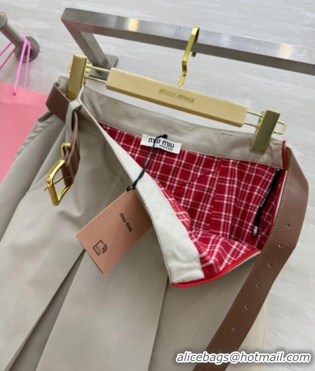 Famous Brand Miu Miu Skirt M091816 Grey 2025