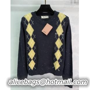 ​Best Price Miu Miu Wool Mohair Sweater MM101408 Black 2025