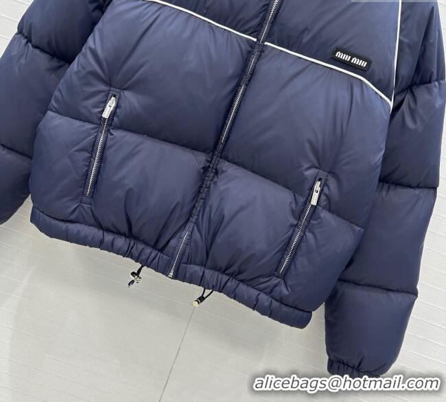 Big Discount Miu Miu Down Jacket MM101409 Blue 2025