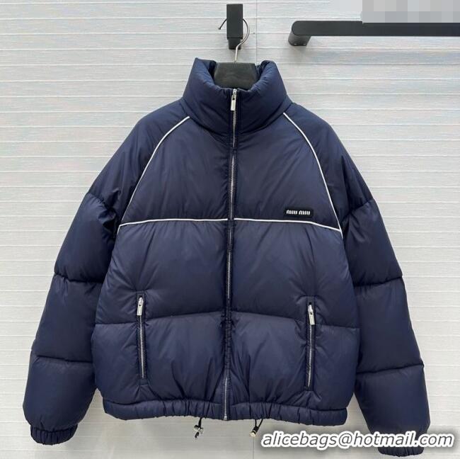 Big Discount Miu Miu Down Jacket MM101409 Blue 2025