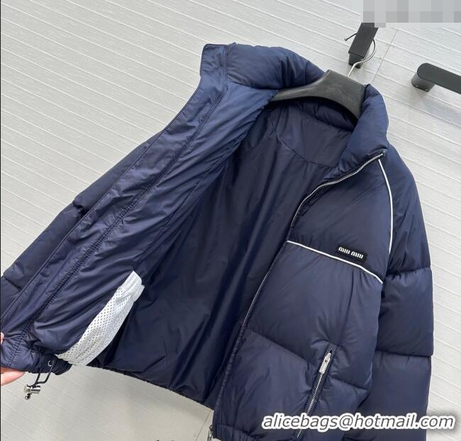 Big Discount Miu Miu Down Jacket MM101409 Blue 2025