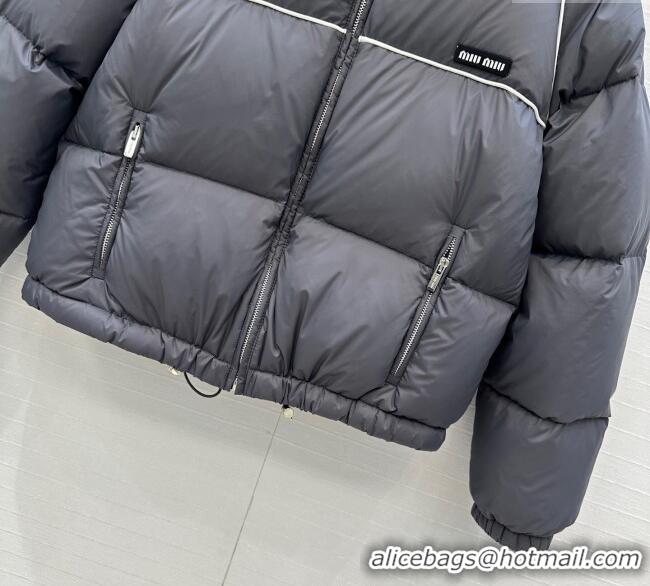Original Cheap Miu Miu Down Jacket MM101409 Grey 2025
